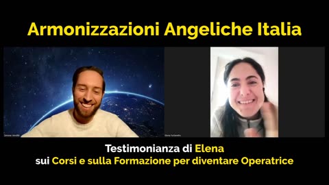 Elena | Testimonianza sui Corsi e Formazione Operatrice • Armonizzazioni Angeliche Italia