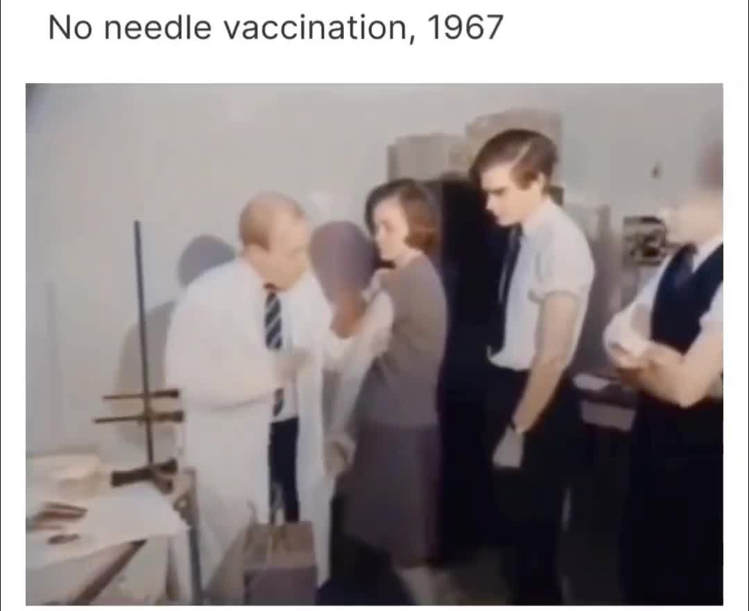 No needle vaccinations?🤔