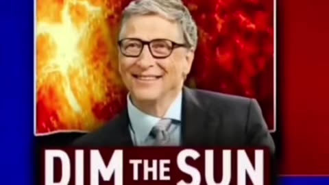 Bill Gates wants to block out the Sun in order to help with climate change.