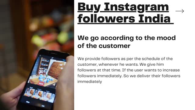 buy Instagram followers India | get Instagram followers India