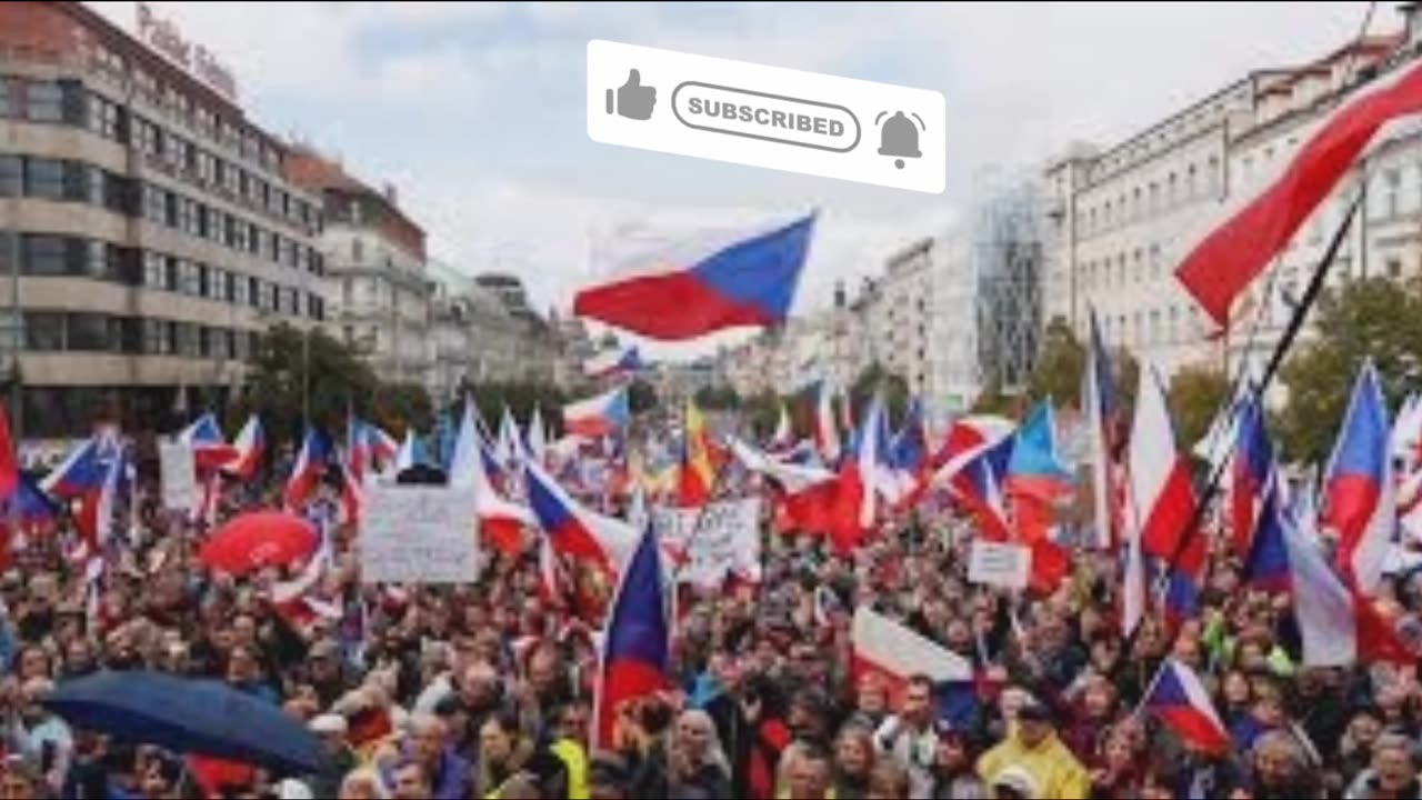 Thousands take to streets in anti-government protest in Prague