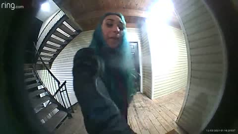 Doorbell Camera Records Drunken Request