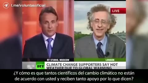 A este físico no le volverán a llamar en directo. Se carga el discurso del cbio climático