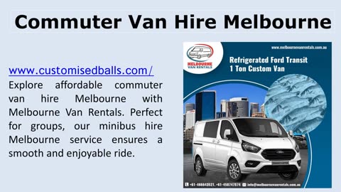 Commuter Van Hire Melbourne