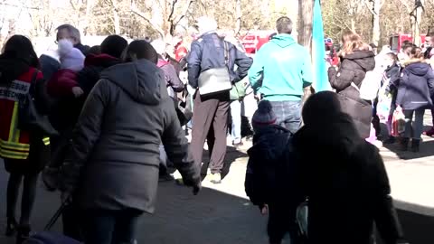 German city gives refuge to 160 Ukrainian children