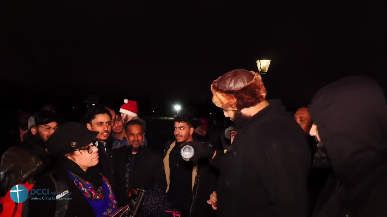 Dawah team was asked to apologise. DCCI speakers corner