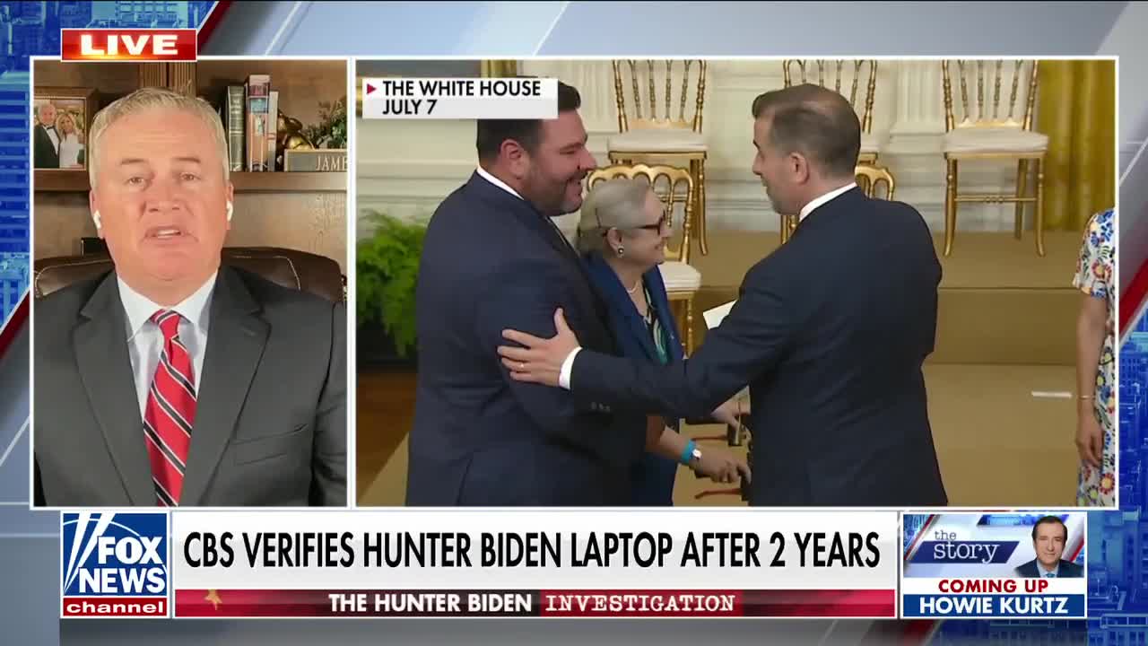 Top Republican ridicules CBS News finally verifying Hunter Biden laptop story