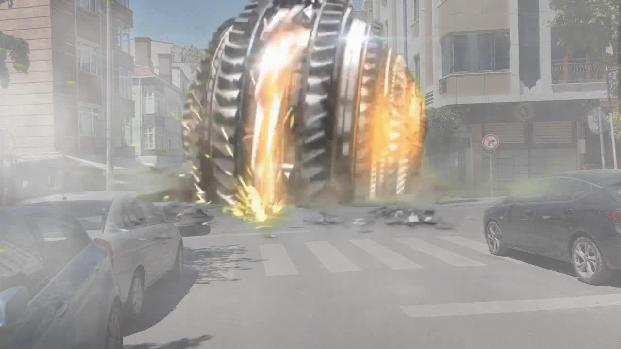 something fell from the sky