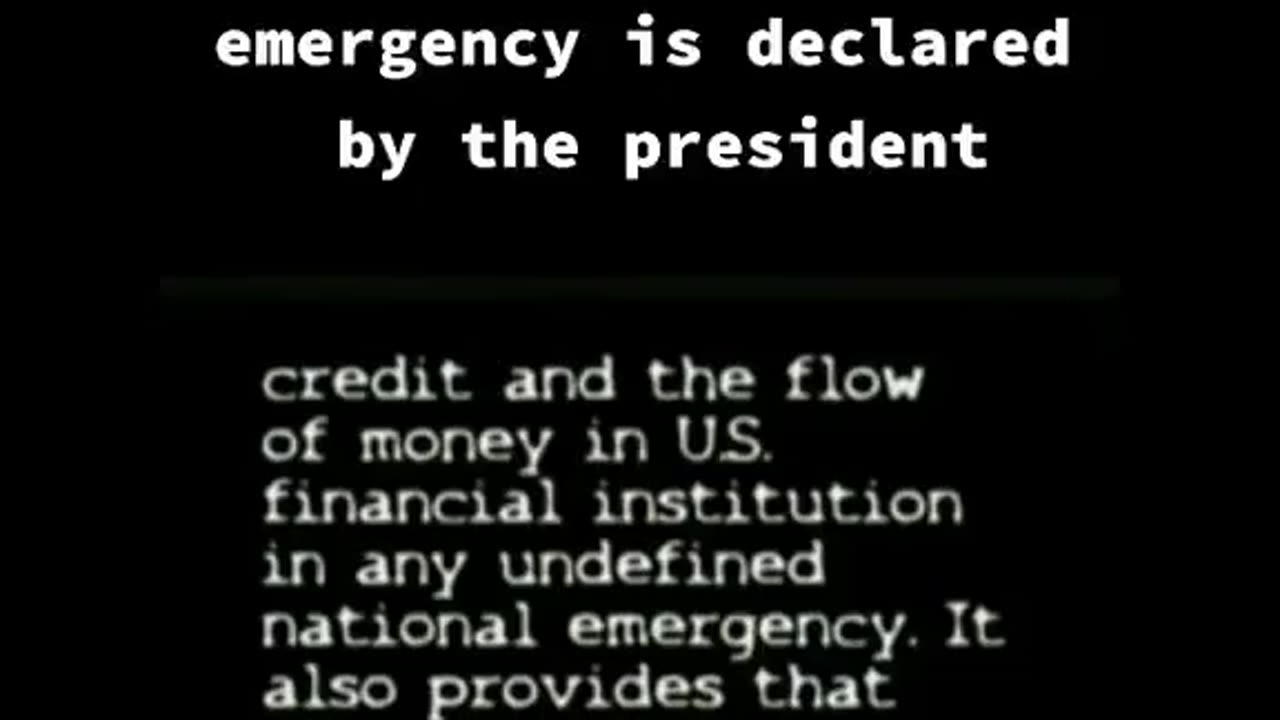 Executive Orders harmful to the people for their one world agenda