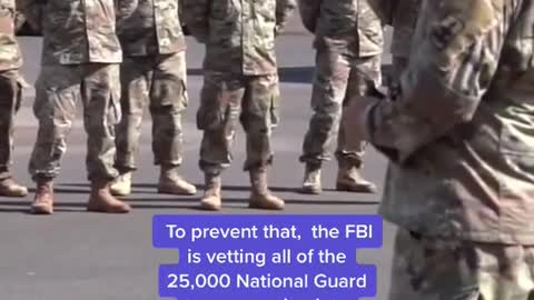 National Guard members are also getting trained on how to identify