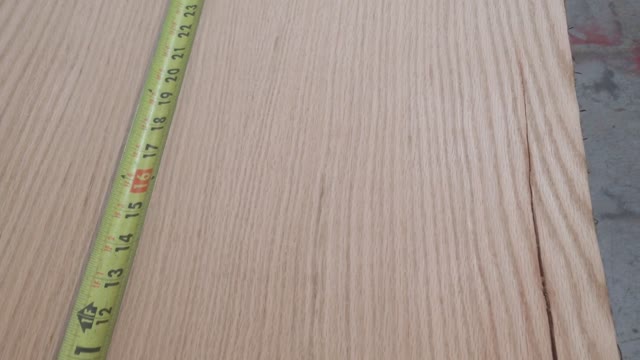 Two very long boards joined
