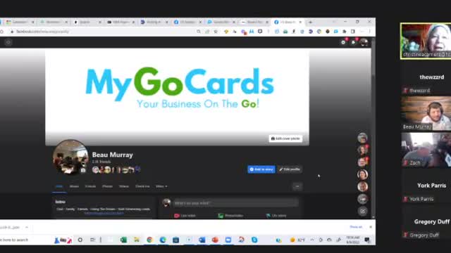MyGoCards Training ~ 9/9/2022 (early)