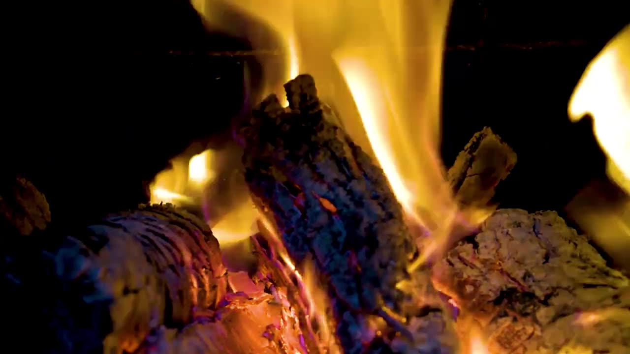 FIREPLACE SOUND FOR WARM AMBIANCE BEFORE SLEEPING