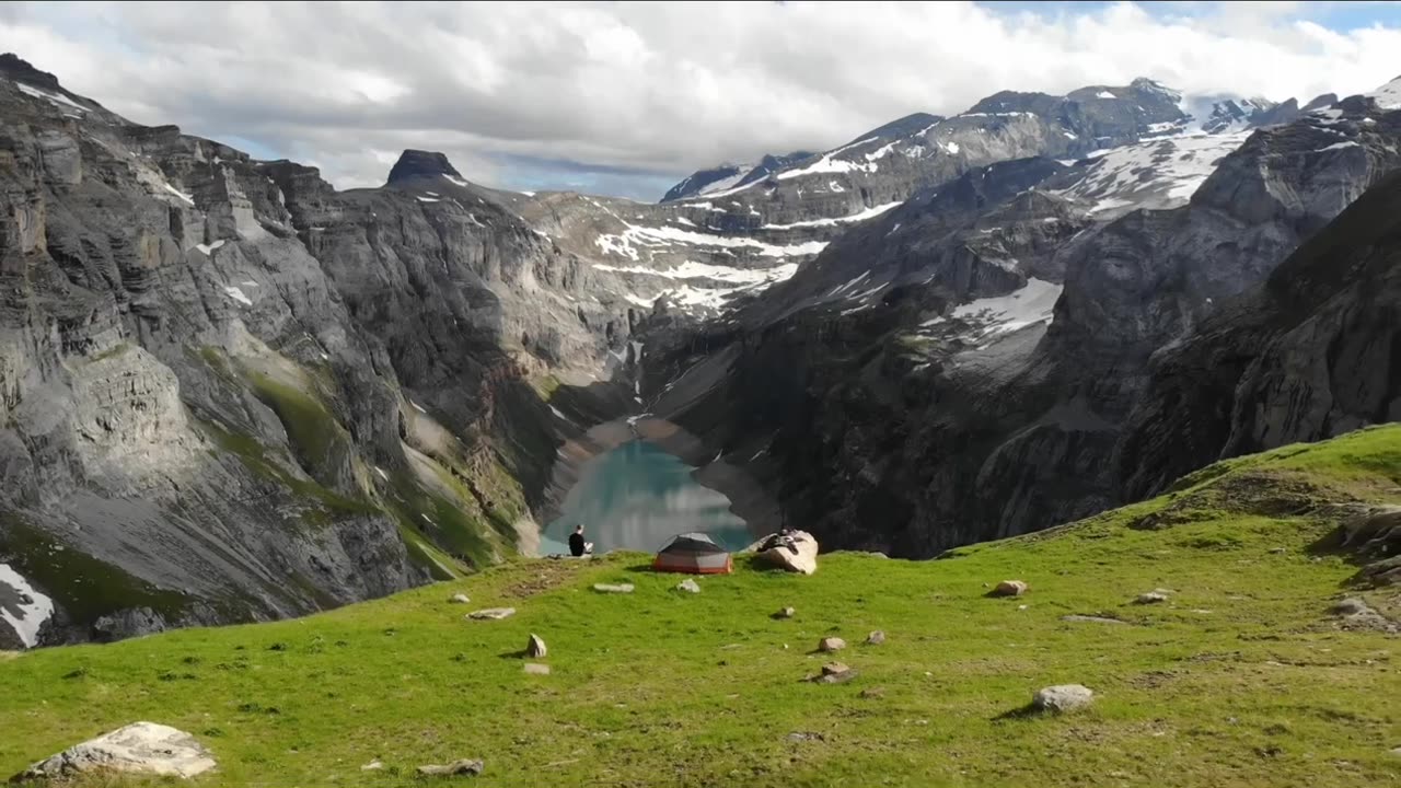 The views of the sky in Switzerland