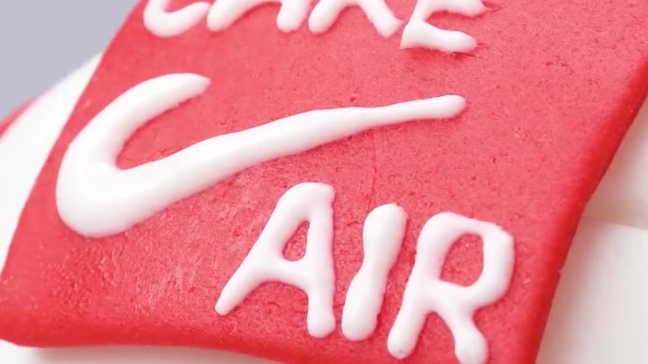 Amazing Air Jordan Sneaker Cake Recipe #Shorts