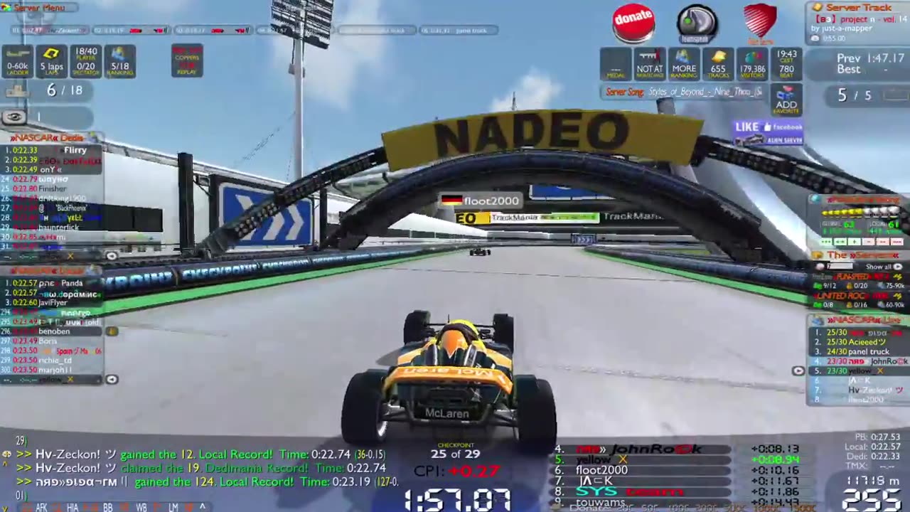 TrackMania United - Forever simple race