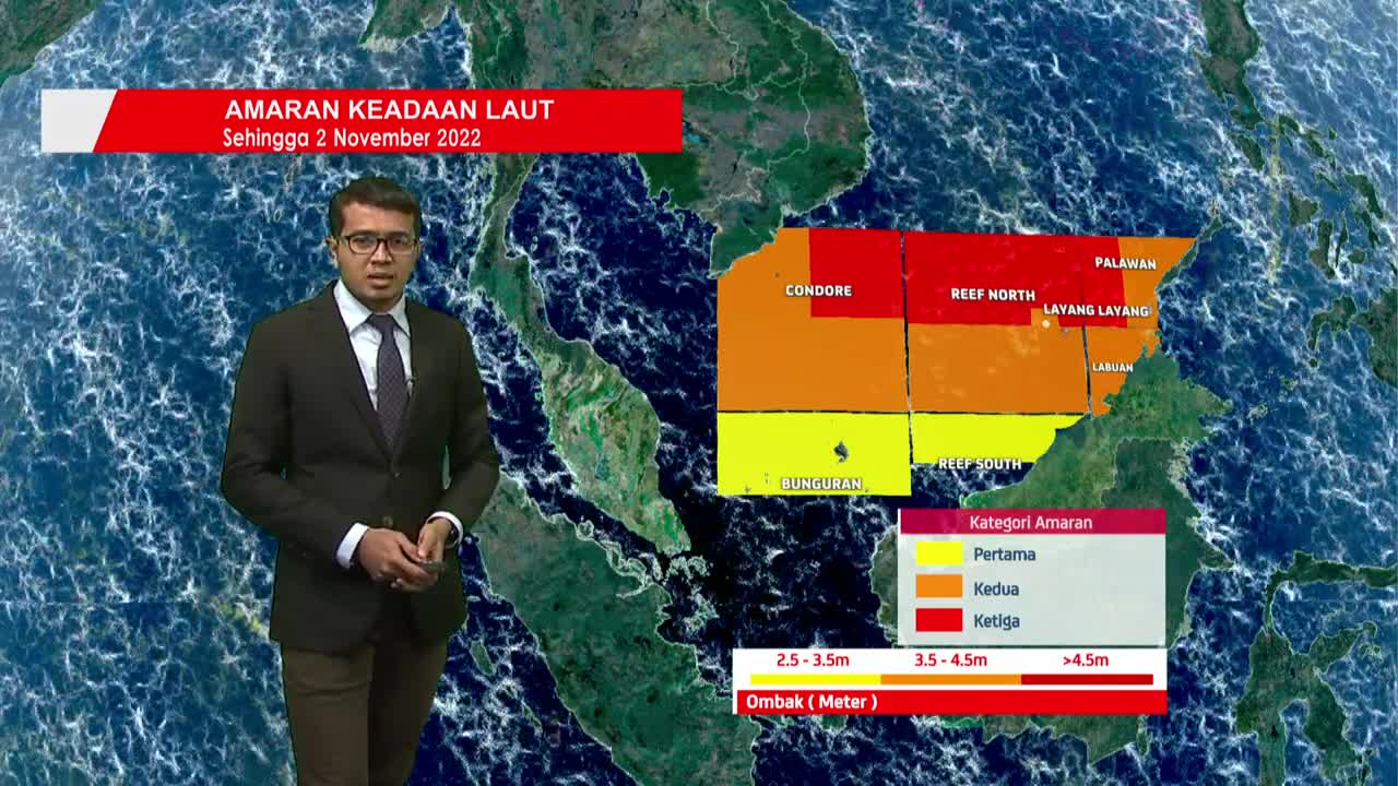 MET MALAYSIA - Laporan Cuaca 1 November 2022 (Pagi)