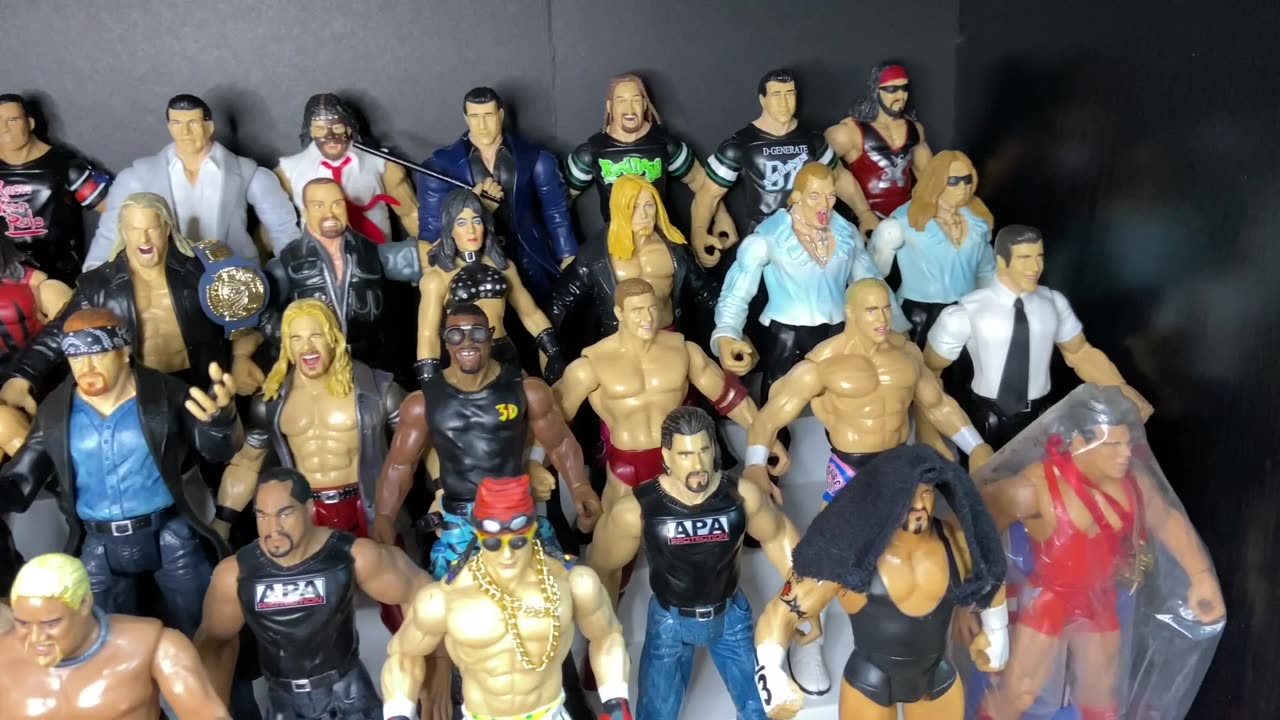 INSANE Action Figure Room Tour • Massive Collection - WWE, AEW, WWF, WCW, ECW, AWA, MOTU & More