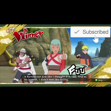 NINJA STORM REVOLUTION FUU YAMANAKA ULTIMATE JUTSU SCALE POWDER BLAST #naruto #narutostorm