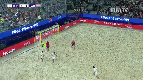 RFU v Paraguay FIFA Beach Soccer World Cup 2021 Match Highlights