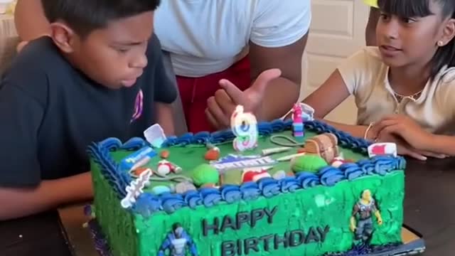 Jealous Bully Ruins Kid Birthday Party & Eats His Cake 😱🎂 #shorts