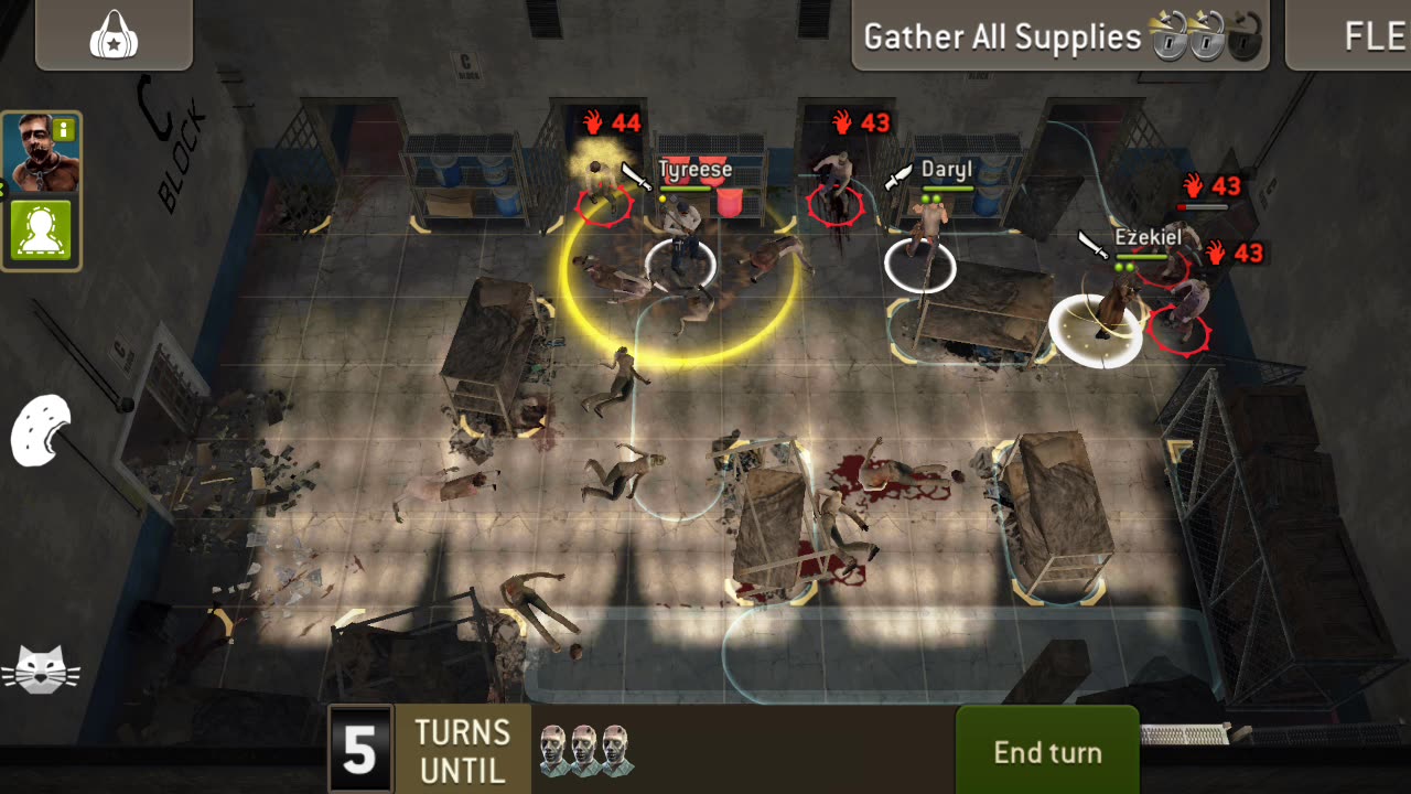 The Walking Dead No Man's Land Shelves Round 40