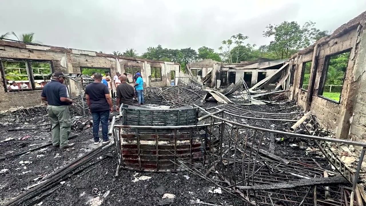 At least 19 die in school dormitory fire in Guyana