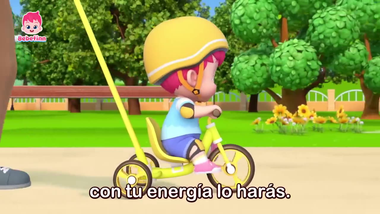 Aprendamos a Montar en Bicicleta🚲 | La Canción de la Bicicleta | Bebefinn Canciones Infantiles