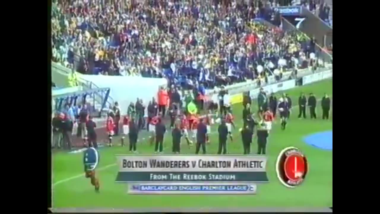 Bolton Wanderers vs Charlton Athletic (England Premier League 2002/2003)