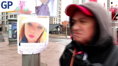 Ottawa Protester: 39-Year Old Family Member Died After Covid Vaccine And 'Nobody Is Responsible!'