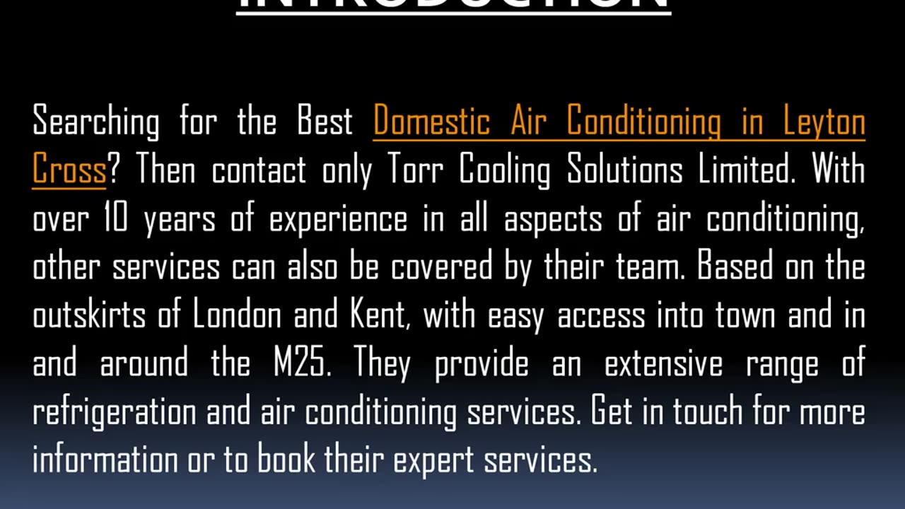 One of the Best Domestic Air Conditioning in Leyton Cross