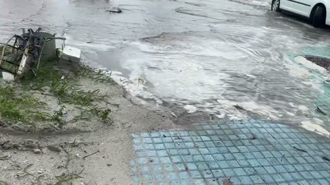 Fort Myers Beach Florida Hurricane Idalia