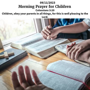 Morning Prayer for Children #shorts #godslove #jesus #blessed #grace #mercy #faith #children #love
