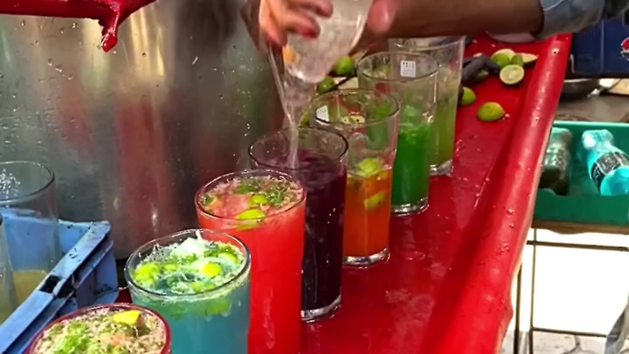 Superfast flying mojito of Mumbai,indian street food