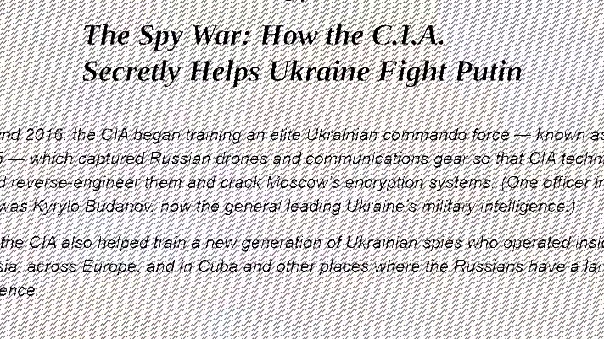 Anonymous Official - A Message to America... (and the CIA)