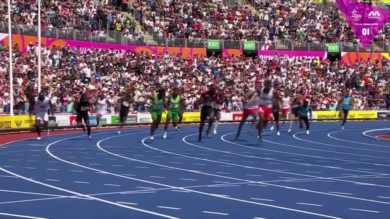 Singapore finishes 7th in Men's 4x100m Relay with 40.24secs | Athletics | Commonwealth Games 2022