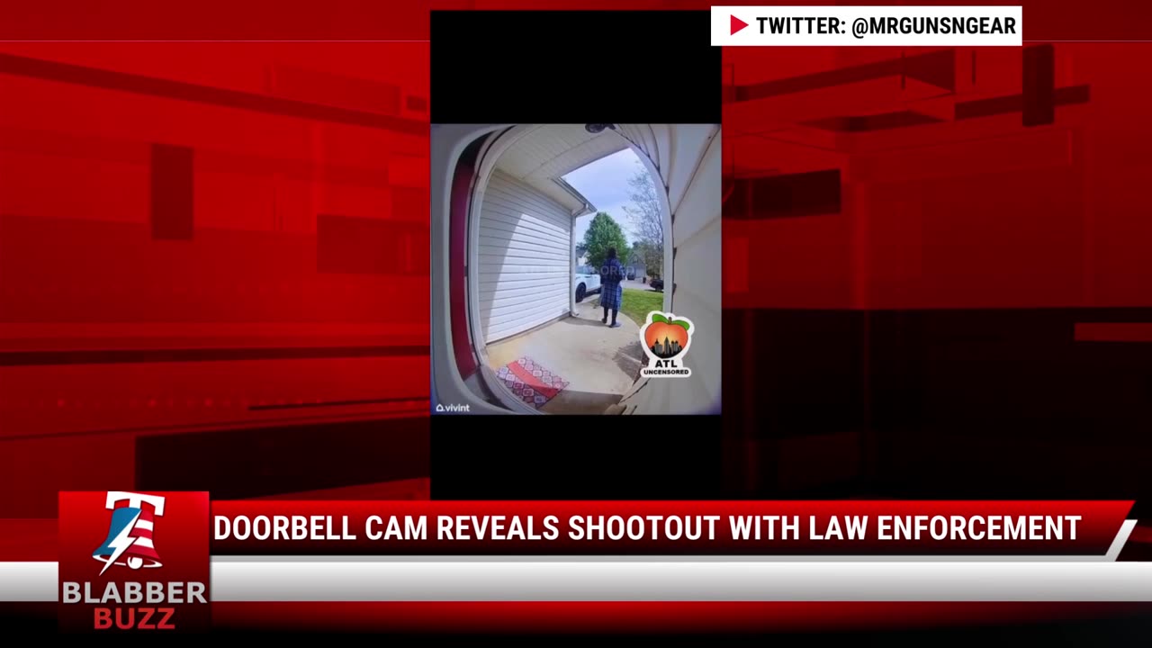 Doorbell Cam Reveals Shootout With Law Enforcement