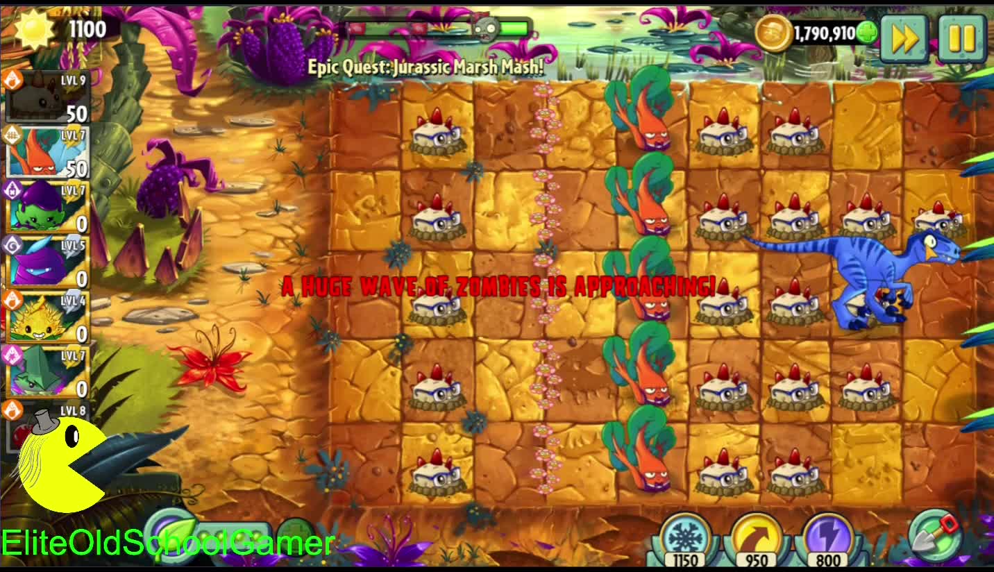 Plants vs Zombies 2 - Epic Adventure Quest - Jurassic Marsh Mash - October/November 2022