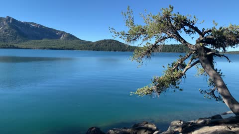 Central Oregon – Paulina Lake “Grand Loop” – Lakeshore Points of Interest – 4K