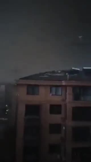 A violent tornado swept through Nancai Town in Beijing, China, resulting in extensive destruction