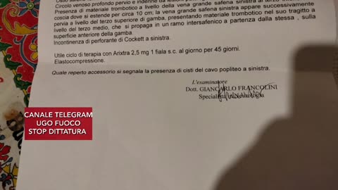 MAI PIÙ UN VACCINO, SALVA PER MIRACOLO