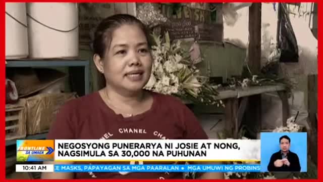 Negosyong punerarya ni Josie at Nong, nagsimulasa P30,000 na puhunan