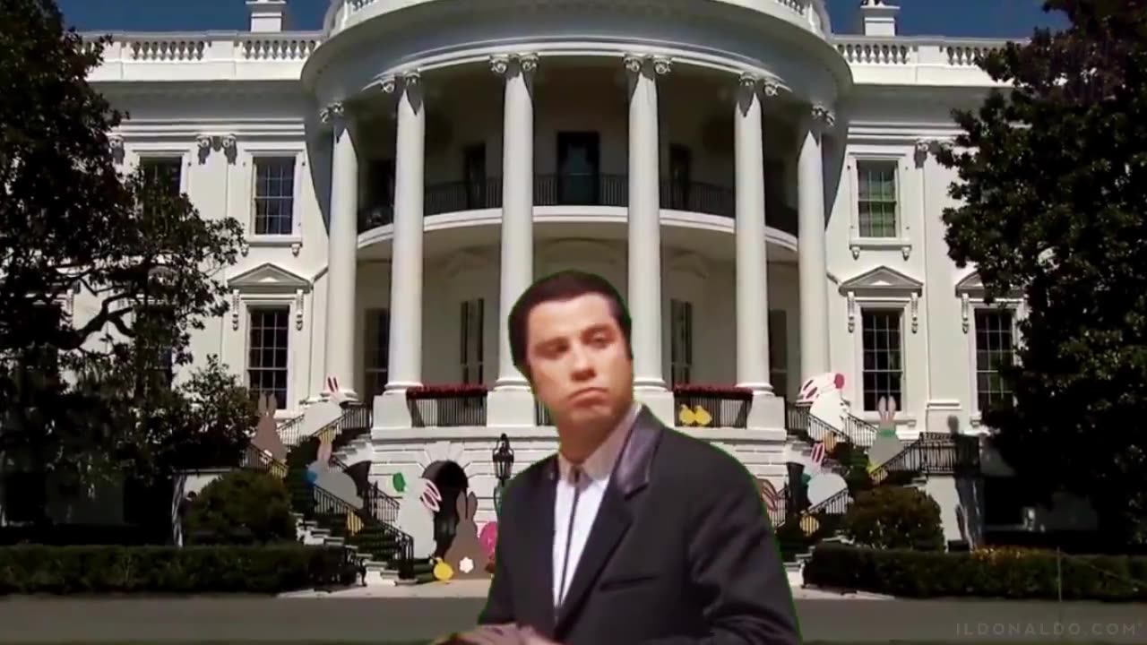 Biden and Bunny waving to the 81 Trillion voters (watch to the end)