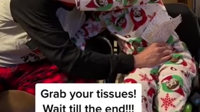 Boy in Wheelchair Asks Stepdad to Adopt Him On Christmas