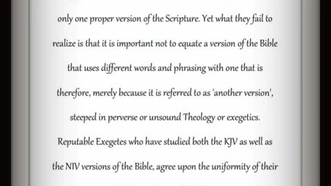 On The Infallibility Of Scripture