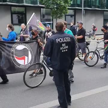 Antifa Gegendemo Berlin