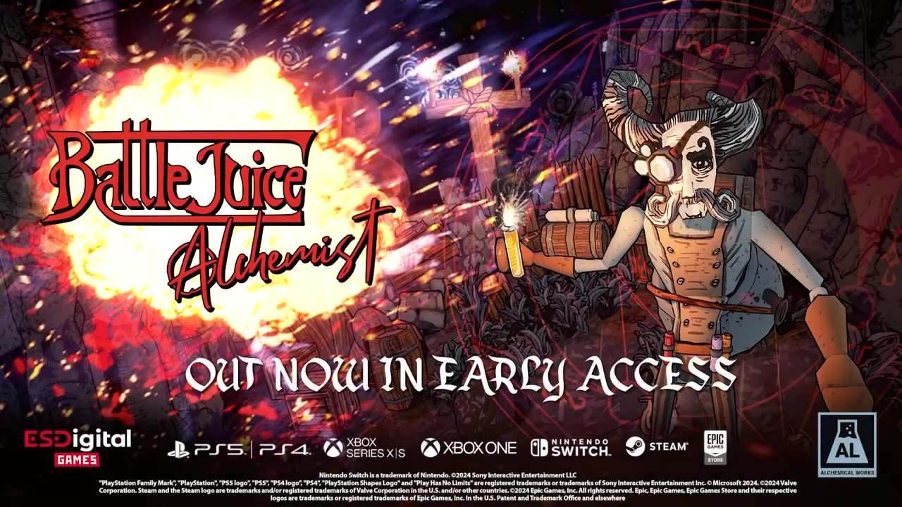 BattleJuice Alchemist - Official Early Access Trailer