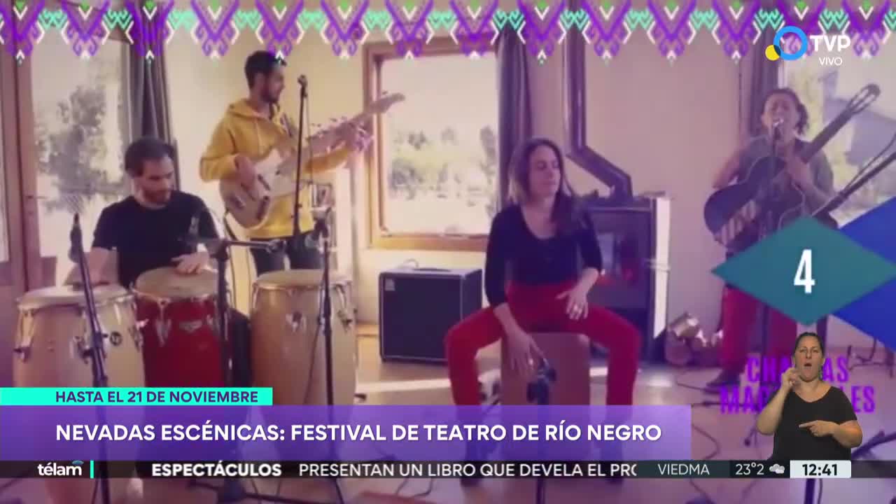 "Nevadas escénicas", con lo mejor del arte patagónico
