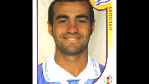 PANINI URUGUAY TEAM WORLD CUP 2002