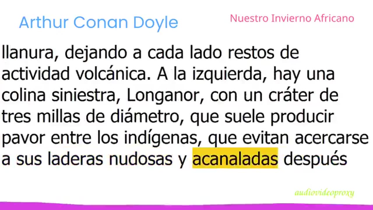 Arthur Conan Doyle - Nuestro Invierno Africano 2/2